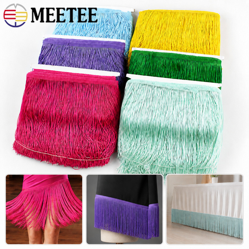 Fringe Ribbon Sewing - Franja de Borlas de 10Y 10-30cm