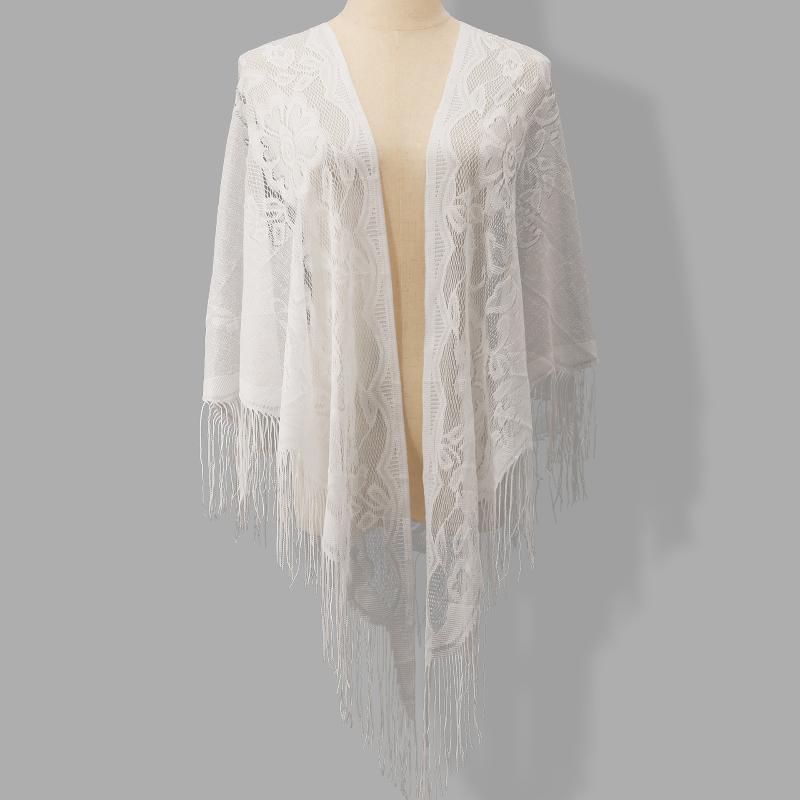 Tassel Fringe Trim - Xale de Noiva com Franjas e