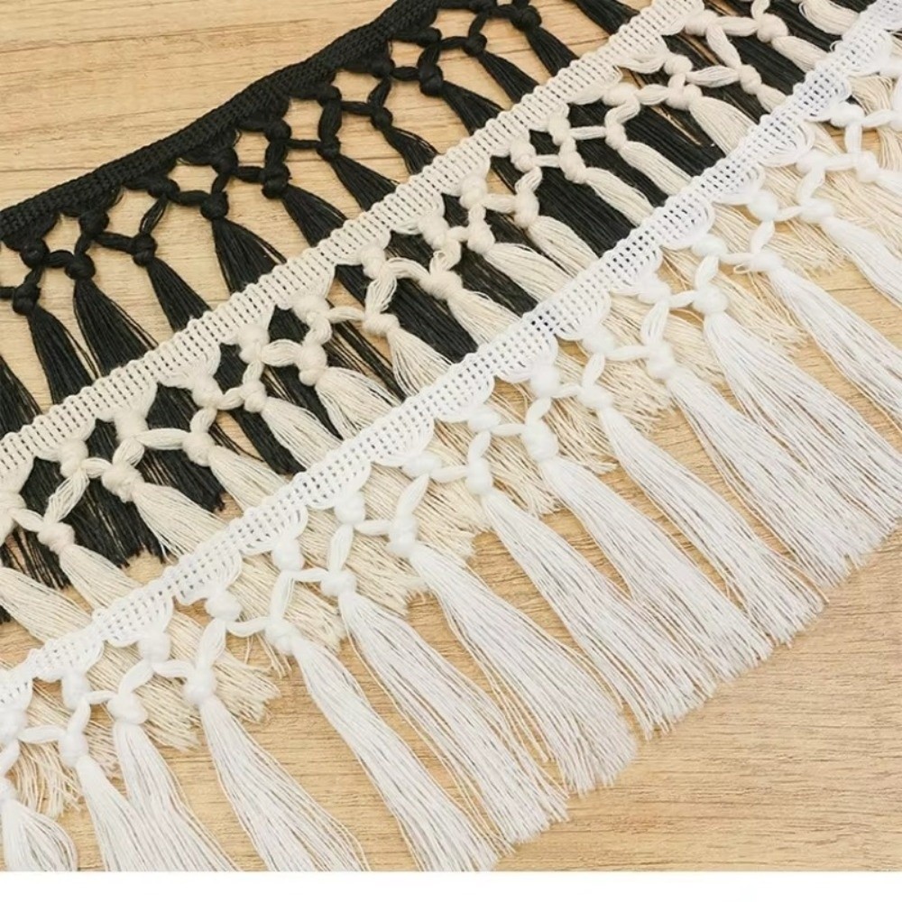Fita de Franjas de Algodão de  - Tassel Fringe Trim avaliação e preço
