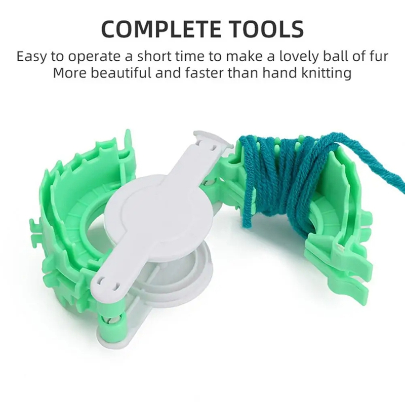Pom pom fabricante fluffs bola - Pom Pom Maker Tool avaliação e preço