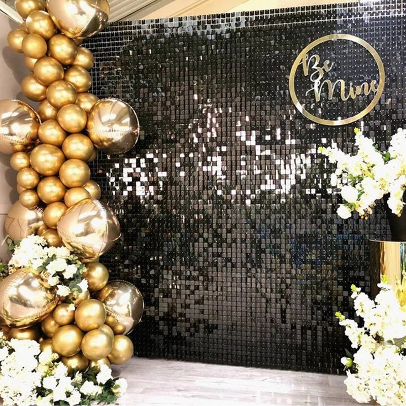 12/16/18/24 Peças Painéis de P - Sequin Fabric Panel avaliação e preço