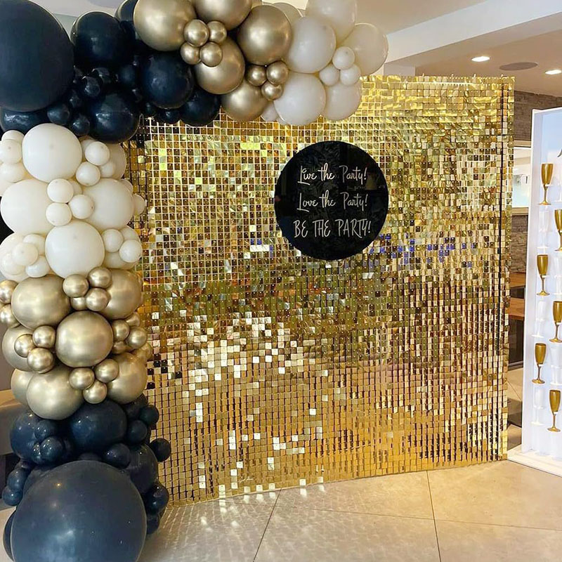 Painéis de parede com lantejou - Sequin Fabric Panel avaliação e preço