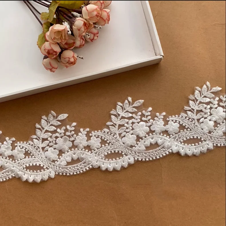 Guarnição de renda frisada de  - Beaded Trim Fringe avaliação e preço