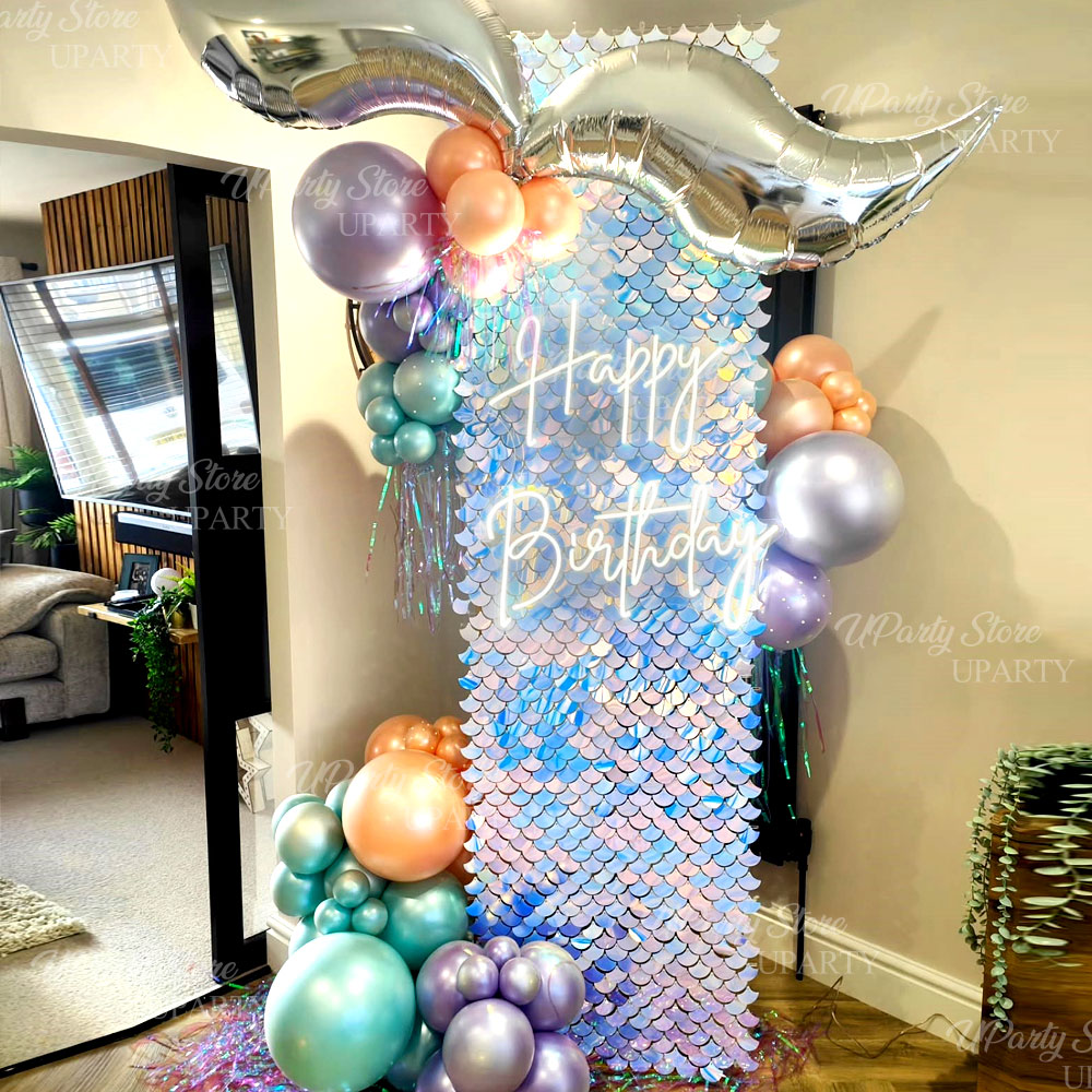 12 Painéis de Parede de Lantej - Sequin Fabric Panel avaliação e preço