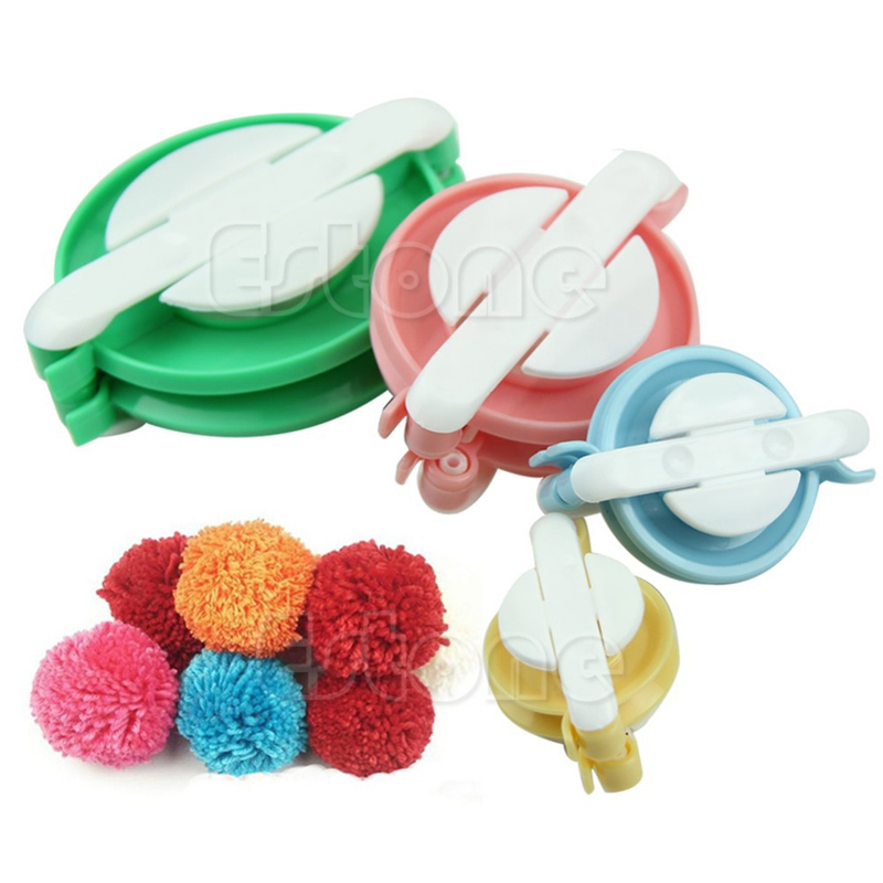Conjunto pom pom ferramentas p - Pom Pom Maker Tool avaliação e preço