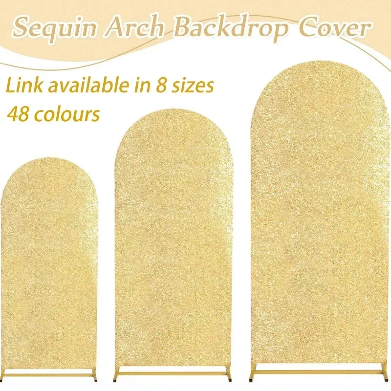 Lantejoula Arch Tecido Backdro - Sequin Fabric Panel avaliação e preço