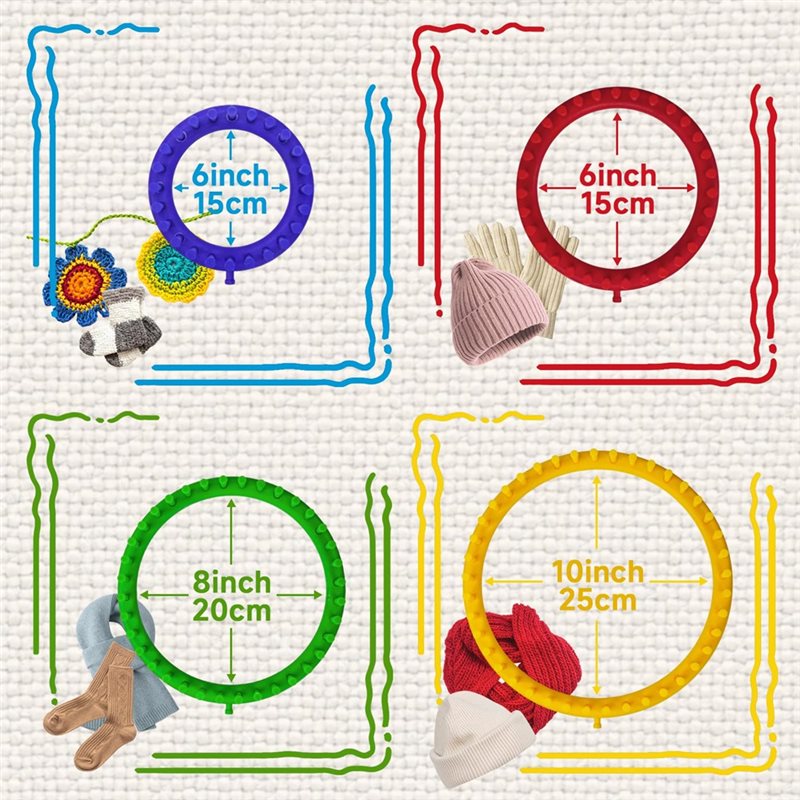 【NOVIDADE】Kit de Tricô DIY par - Pom Pom Maker Tool avaliação e preço